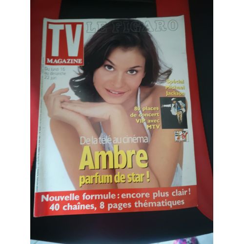 Tv Magazine Le Figaro N°16431 Juin 1997 Ambre - Michael Jackson