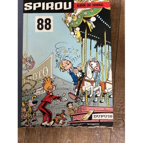  Album Du Journal Spirou N° 88 (Du N° 1290 Du O3 Janvier 1953 Au N° 1302 Du 28 Mars 1963 . 