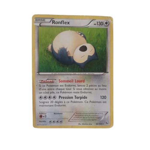 Carte Pokemon - Ronflex - 080/106 - Xy Etincelles
