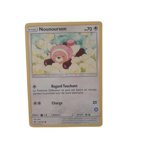 Carte Pokemon - Nounourson - 110/147 - Ombres Ardentes