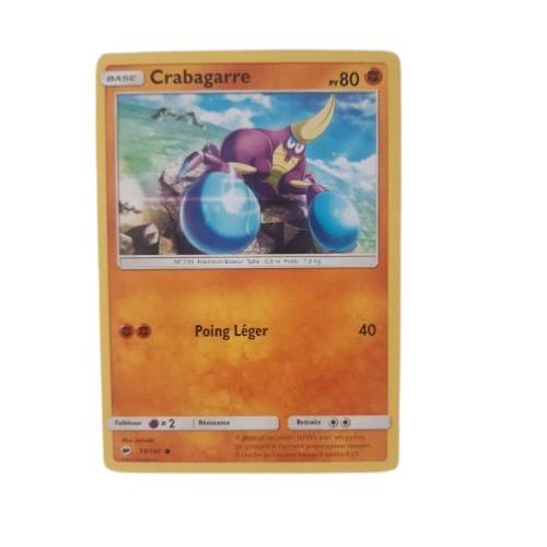 Carte Pokemon - Crabagarre - 73/147 - Ombres Ardentes