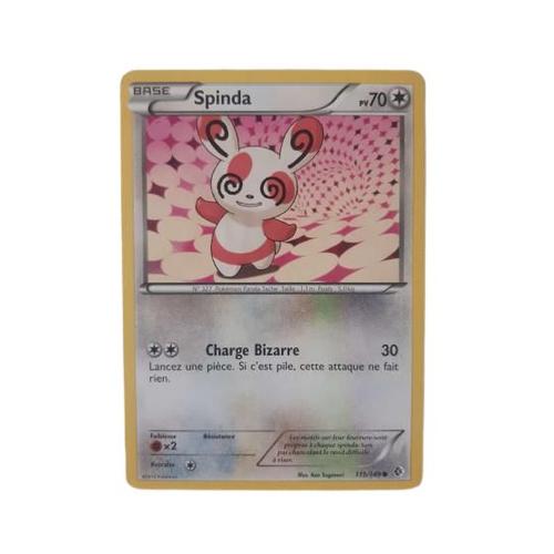Carte Pokemon - Spinda - 115/149 - Frontières Franchies