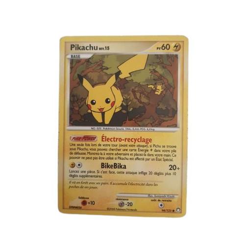 Carte Pokemon - Pikachu - 94/123 - Trésors Mystérieux