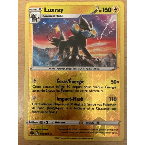 (788) Luxray 51/172 Pokemon 