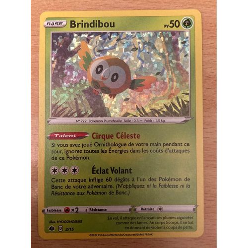 (1472) Brindibou 2/15 Pokemon 