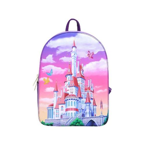 Disney Loungefly Mini Sac A Dos Beaut Beast Castle Exclu