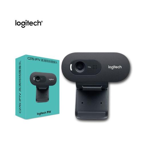 Logitech – Webcam Hd Iptv C270i C270, Avec Microphone Intégré, Usb