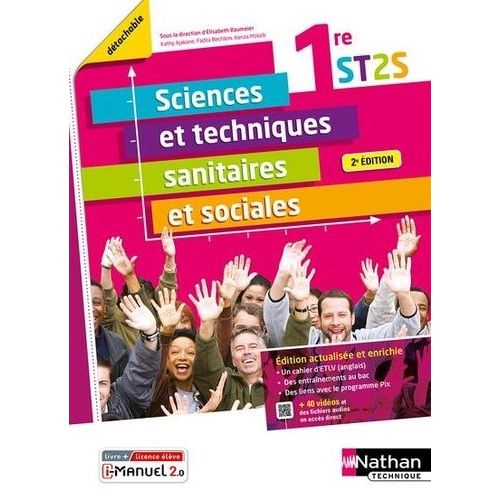 Sciences Et Techniques Sanitaires Et Sociales 1re St2s
