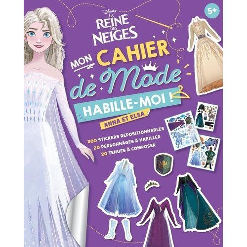 Mon Cahier De Mode Anna Et Elsa - La Reine Des Neiges Ii