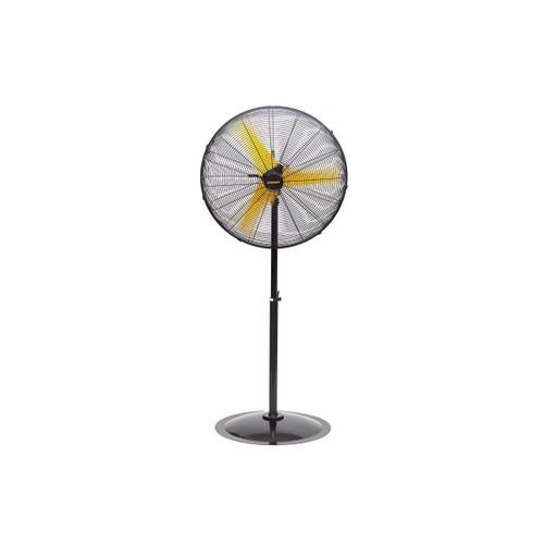 Ventilateur sur Pied 120W STANLEY reglable hauteur 3 vitesses Oscillant Haute Qualite acier Grille de securite