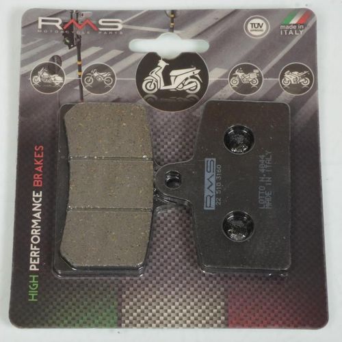 Plaquette De Frein Rms Pour Moto Derbi 125 Gpr 2009 À 2010 Rg1a1a / Av Neuf