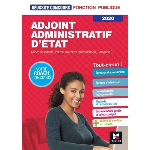 Adjoint Administratif D'etat - Concours Externe, Interne, Examens Professionnels, Catégorie C