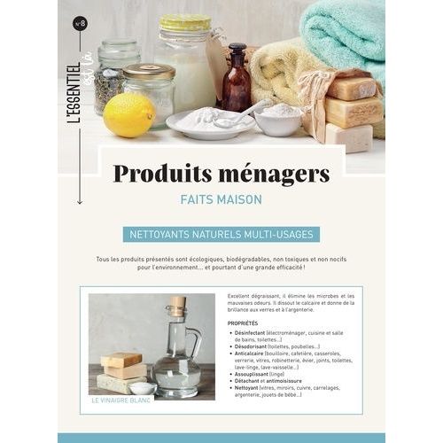 Produits Ménagers Faits Maison - Nettoyants Naturels Multi-Usages