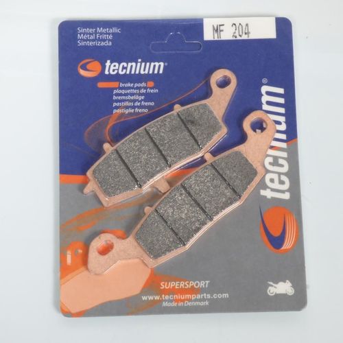 Plaquette De Frein Tecnium Pour Moto Kawasaki 650 Versys 2007-2014 Mf204 / Avant Gauche Neuf