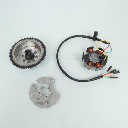 Stator Rotor D Allumage Rms Pour Moto Derbi 50 Senda R 2006 82852r / Avec Démarreur Neuf