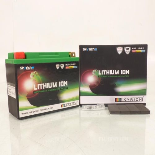 Batterie Lithium Skyrich Pour Moto Ducati 992 St3 2004 À 2007 Yt12b-Bs / Hjt12b-Fp-S / 12.8v 4.8ah Neuf