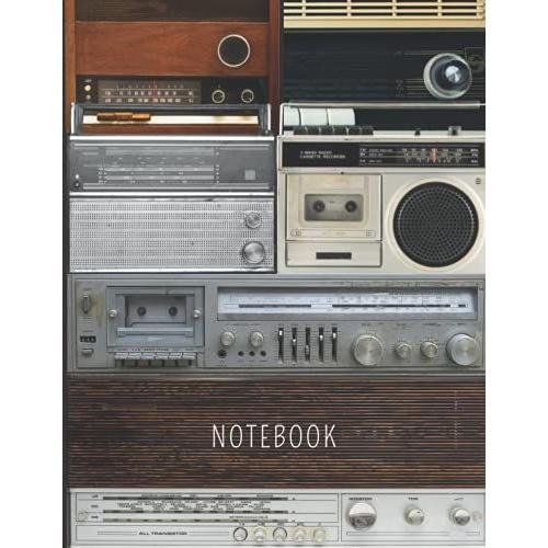 Retro Radio Notebook: Vintage Analog Radio Collection Journal