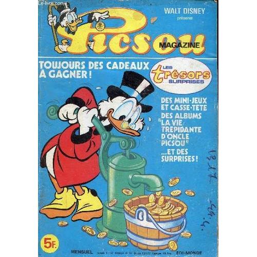 Picsou Magazine N°91 - L Affaire Du Transfert De Sphère - Boniface N Est Pas Tout Miel - Attention, L Autruche Triche - Picsou Et La Tactique De L Arctique - Comme Un Cheveu Sur La Soupe - Picsou(...)