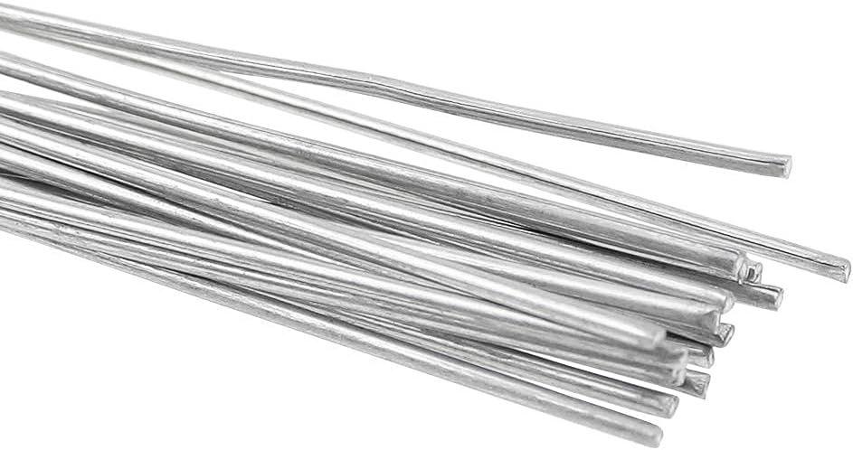30PCS Soudure Aluminium Baguette D'apport en Aluminium Fil de Soudure à  Basse Température Arc Tige de Soudur pour Réparation Pas Besoin de Poudre  de Soudure 1,5mm x 330mm