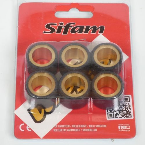 Galet Rouleau De Variateur Sifam Pour Scooter Honda 250 Cn Helix/Spazio 1988 À 1998 24x18 23grs Neuf