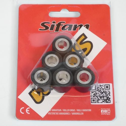 Galet Rouleau De Variateur Sifam Pour Scooter Piaggio 50 Zip 4t Euro4 2018 À 2020 19x15.5 6grs Neuf