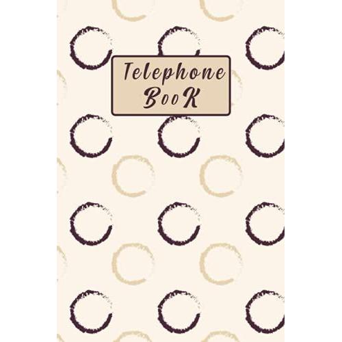 Telephone Book: Telephone Book A-Z, Telephone Numbers Book.A5 Size