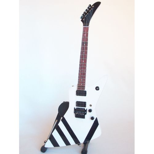 Guitare Miniature De Style Explorer 90 ¿ Scorpions ¿ Matthias Jabs