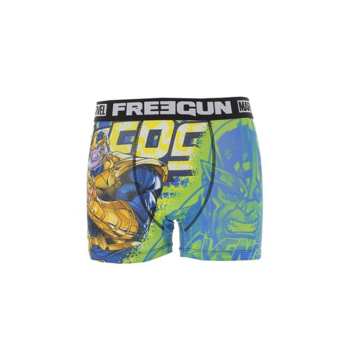 Sous Vêtement Boxer Freegun Boxer Homme En Microfibre Vert