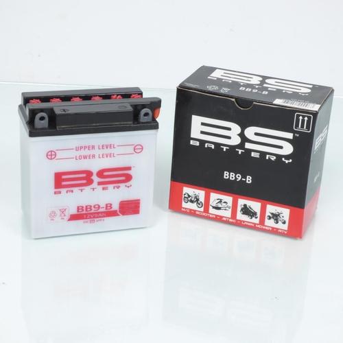Batterie Bs Battery Pour Scooter Piaggio 125 Beverly - Etrier Hengtong 2002 À 2006 Yb9-B / 12v 9ah Neuf