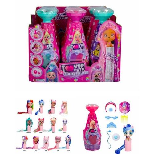 Trade Shop - Vip Pets Glam Gems Surprise Pet For Kids 3+ Jeu De Collection