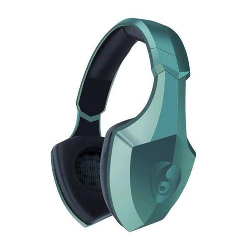 Trade Shop - Headset Stéréo S33 Casque Bluetooth Sans Fil Avec Led De Lumière Verte -