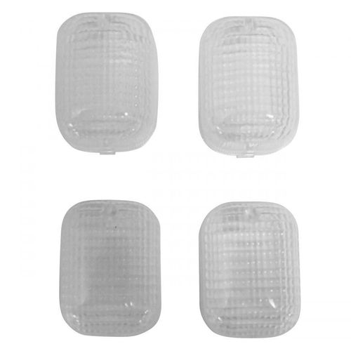Cabochon De Clignotant Blanc Teknix Pour Scooter Peugeot 50 Trekker Neuf