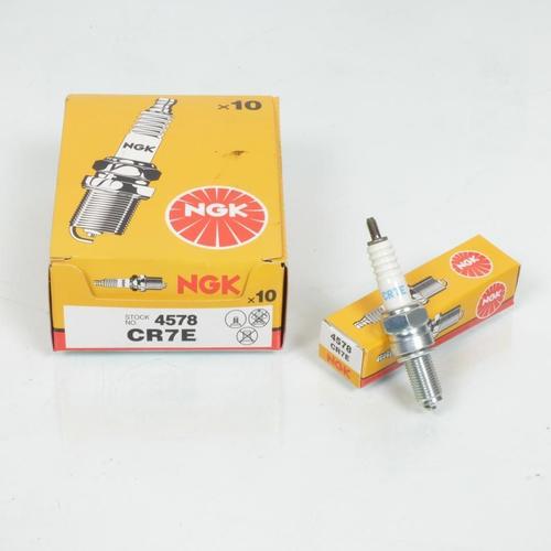 Bougie D'allumage Ngk Pour Scooter Mbk 125 Flame X 2009 À 2012 Cr7e Neuf