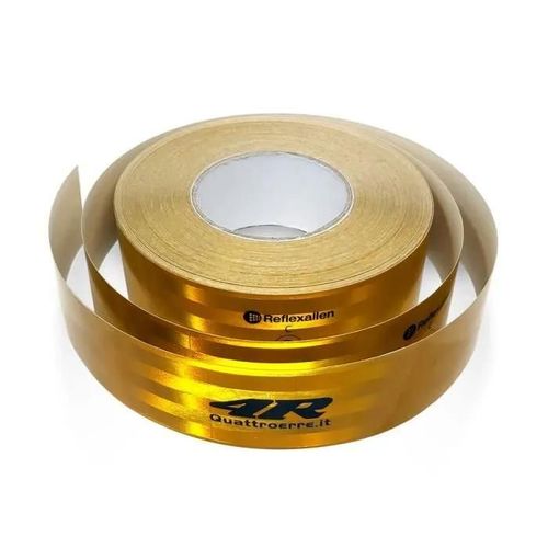 Film Adhésif Rétroréfléchissant 3m Approuvé, Pour Bordures De Véhicules, Jaune, 50 Mm X 50 Mt