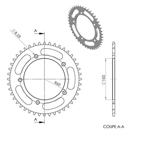 Couronne De Transmission Teknix Pour Auto Neuf