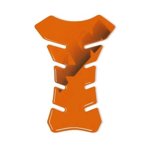 Protection Adhésive 3d - Ktm - Réservoir Moto - Orange - 19 X 13 Cm - Résine Polyuréthane Uv