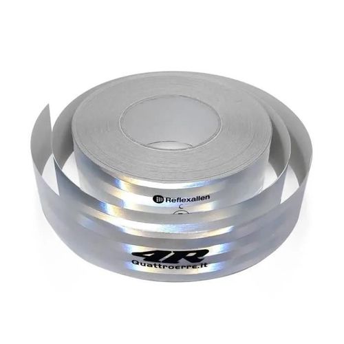 Film Adhésif Rétroréfléchissant 3m Approuvé, Pour Bordures De Véhicules, Blanc, 50 Mm X 10 Mt