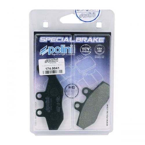 Plaquette De Frein Polini Pour Scooter Piaggio 125 X8 2004 À 2020 Neuf