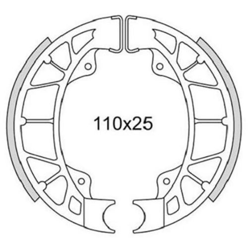 Mâchoire De Frein Polini Pour Scooter Aprilia 50 Sr Motard Neuf
