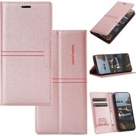 Coque Iphone Se 2020/8/ 7, Etui Iphone Se 2020/Iphone 8/Iphone 7 (4,7 Pouces) [Magntique] Tpu Housse Cuir En Cuir Pu [Fentes Pour Cartes] [Etui Rabat] [Pochette De Portefeuille] (Rose)