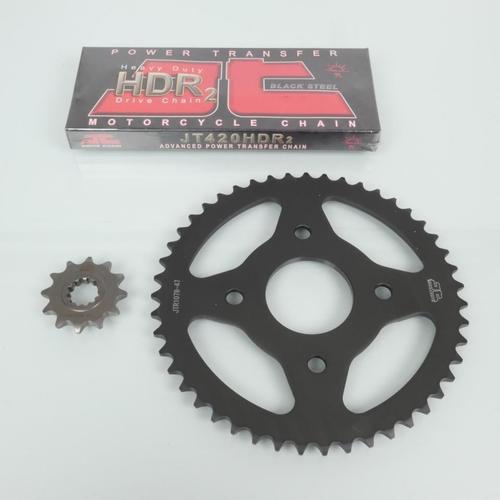 Kit Chaîne Jt Sprockets Pour Moto Mbk 50 Xpower 2000 À 2006 12x47 Pas 420 Neuf