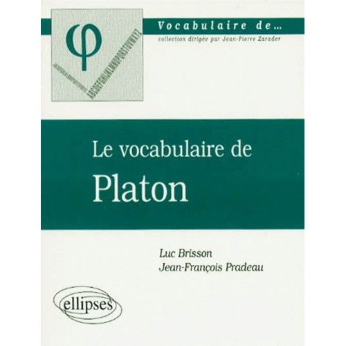 Le Vocabulaire De Platon
