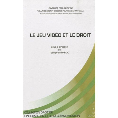 Le Jeu Vidéo Et Le Droit