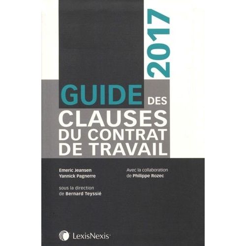 Guide Des Clauses Du Contrat De Travail