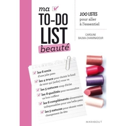 Ma To-Do List Beauté