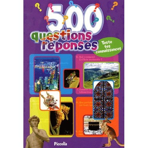 500 Questions Réponses - Tome 2 (Violet)