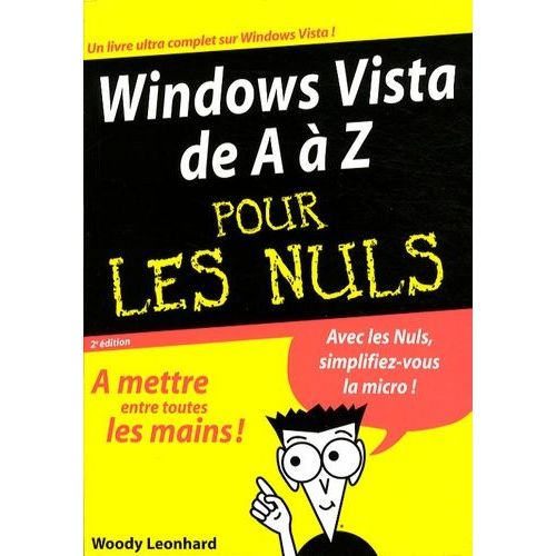 Windows Vista De A À Z Pour Les Nuls