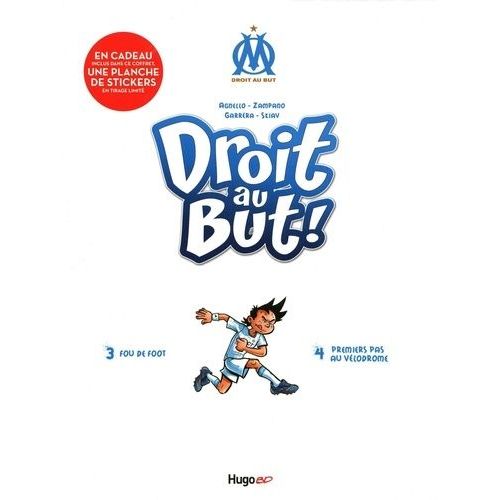 Coffret Bd Droit Au But ! - Tomes 3 Et 4 : Fou De Foot - Premier Pas Au Vélodrome