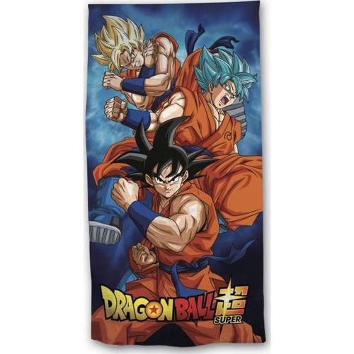 Dragon Ball Z- Drap De Bain-Serviette De Plage 70x140 Cm.Microfibre.