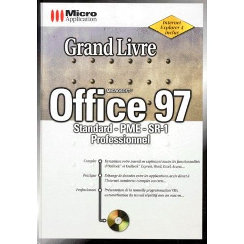 Microsoft Office 97 - Standard-Professionnel-Pme, Avec Cd-Rom, 2eme Edition